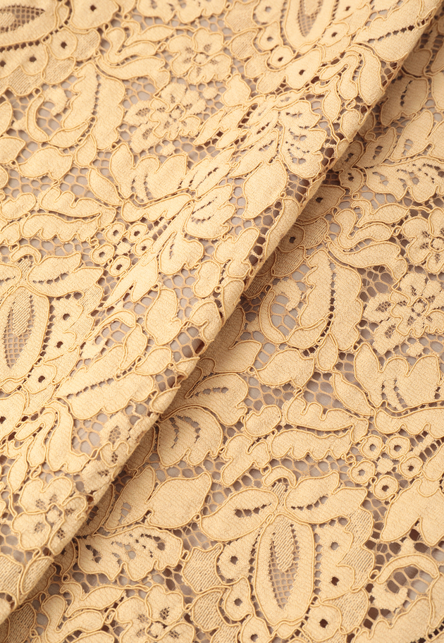 【予約】フラワーレースタイトスカート 詳細画像 Camel 17