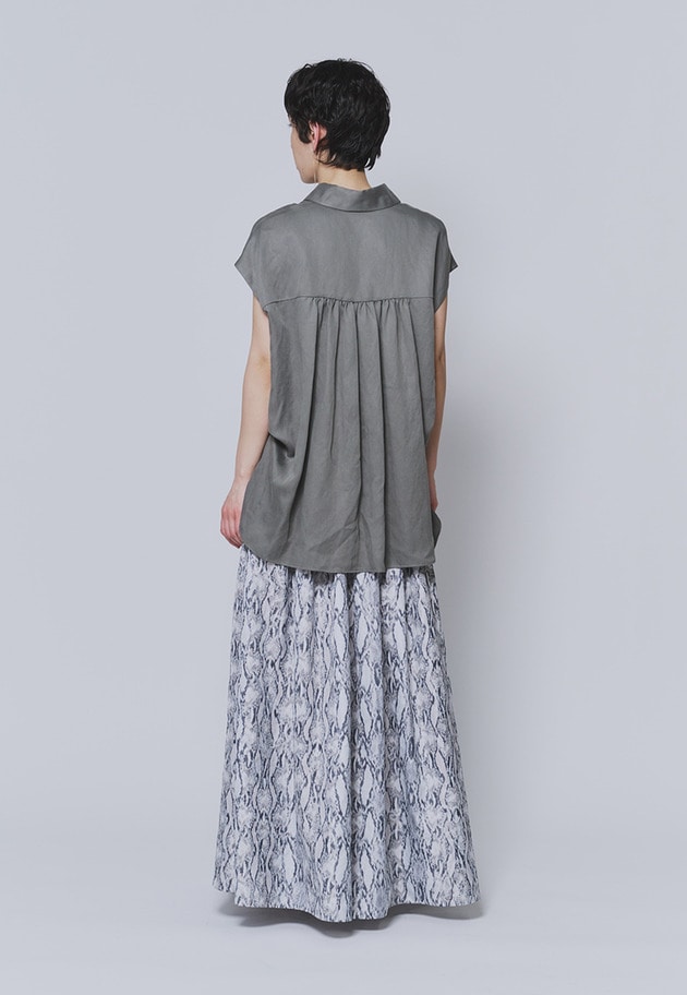 【予約】パイソンプリントスカート 詳細画像 Other 4