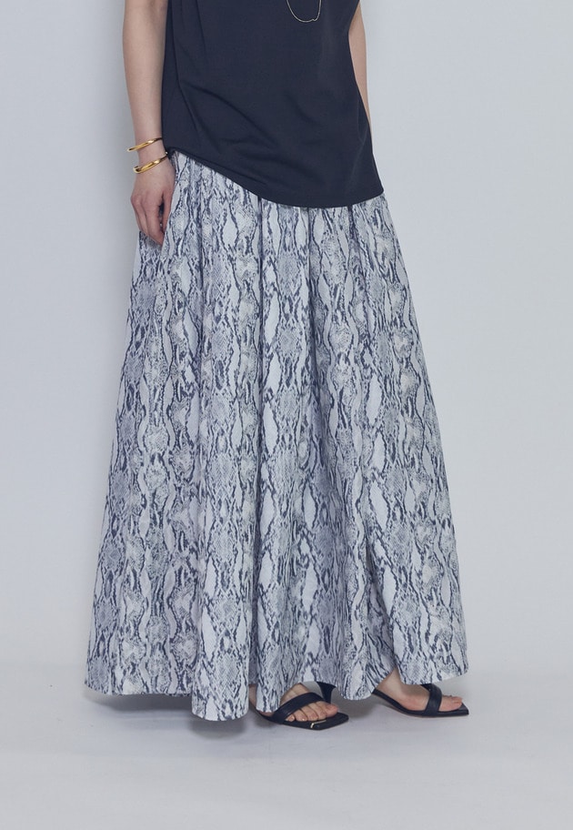 【予約】パイソンプリントスカート 詳細画像 Other 6