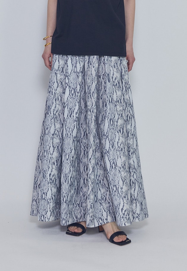 【予約】パイソンプリントスカート 詳細画像 Other 7