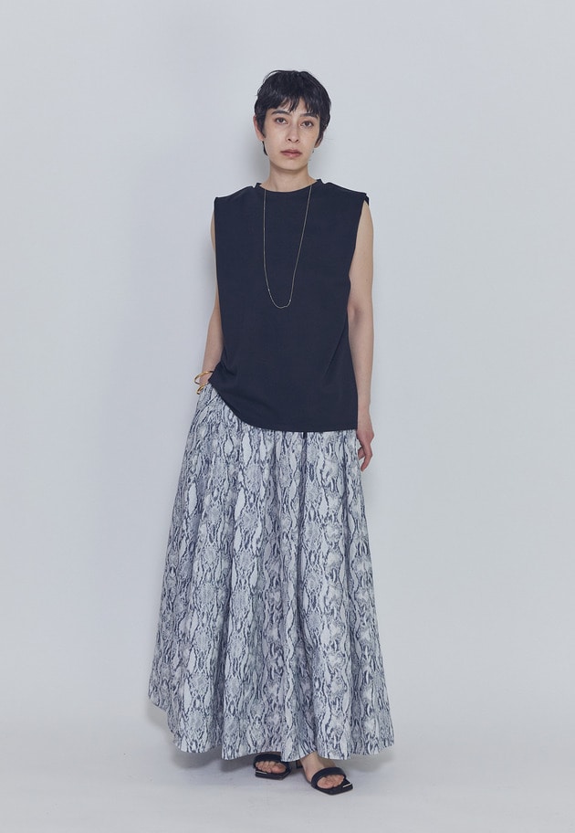 【予約】パイソンプリントスカート 詳細画像 Other 8