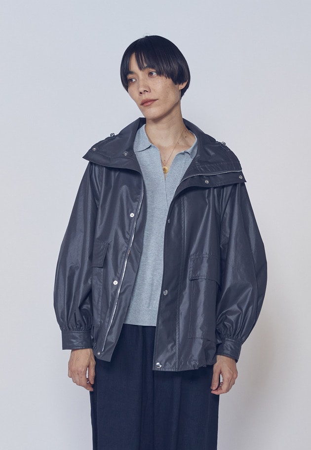 タイプライターブルゾン 詳細画像 Charcoal 2