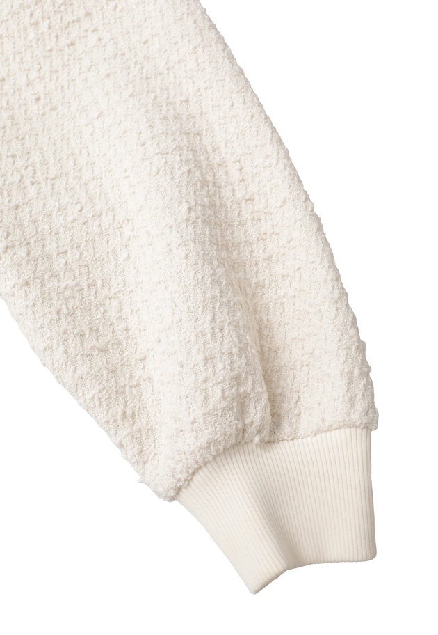 リングツイードブルゾン 詳細画像 Offwhite 14