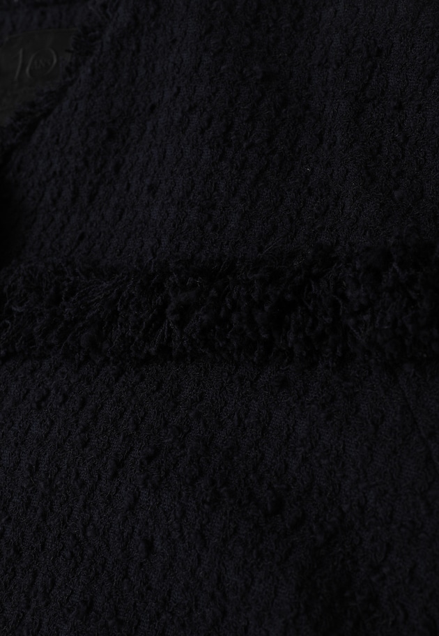 リングツイードブルゾン 詳細画像 Navy 12