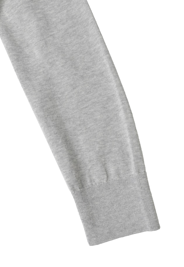 コンパクトボタンカーディガン 詳細画像 Gray 14