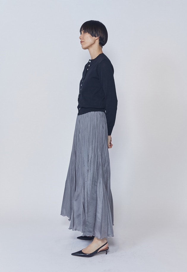 コンパクトボタンカーディガン 詳細画像 Black 5