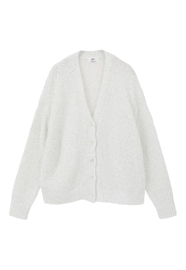 ファンシーヤーンカーディガン 詳細画像 Offwhite 11