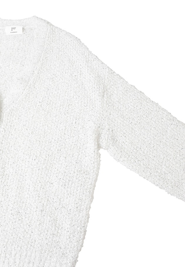 ファンシーヤーンカーディガン 詳細画像 Offwhite 19