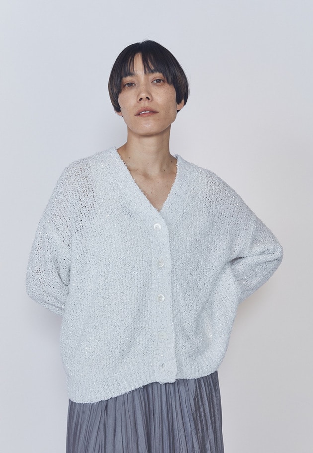 ファンシーヤーンカーディガン 詳細画像 Offwhite 8