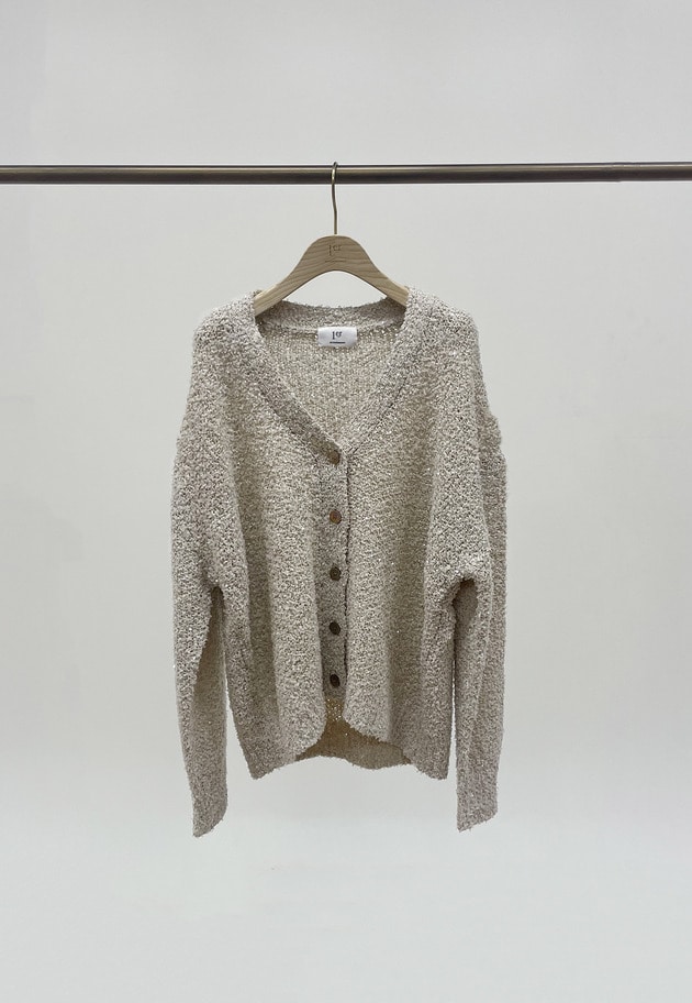 ファンシーヤーンカーディガン 詳細画像 Beige 1
