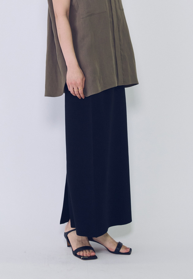 ニットタイトスカート 詳細画像 Black 2