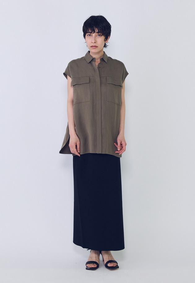 ニットタイトスカート 詳細画像 Black 4