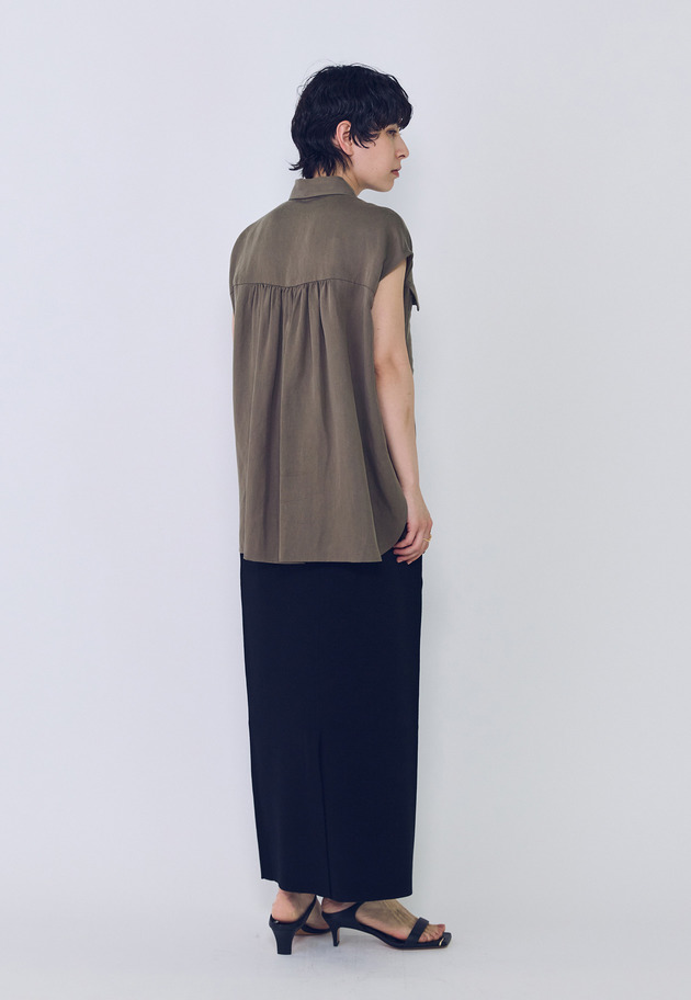 ニットタイトスカート 詳細画像 Black 5