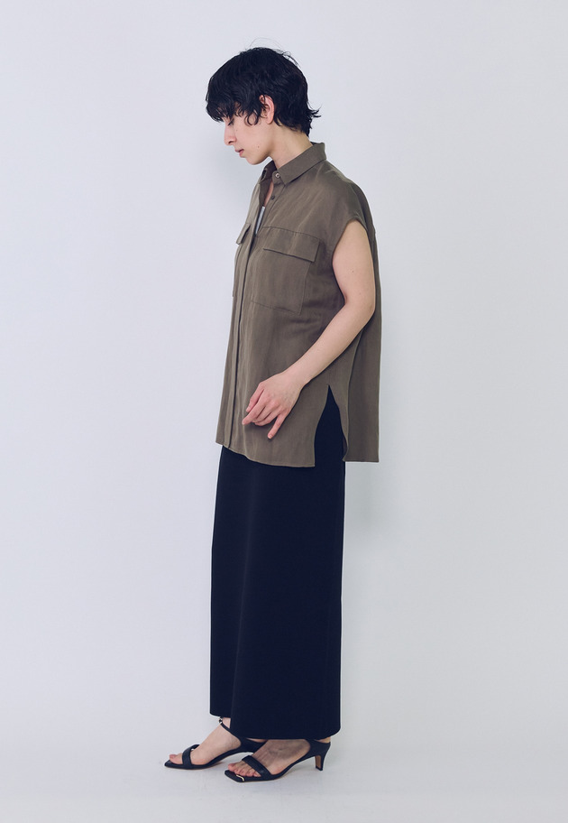 ニットタイトスカート 詳細画像 Black 6