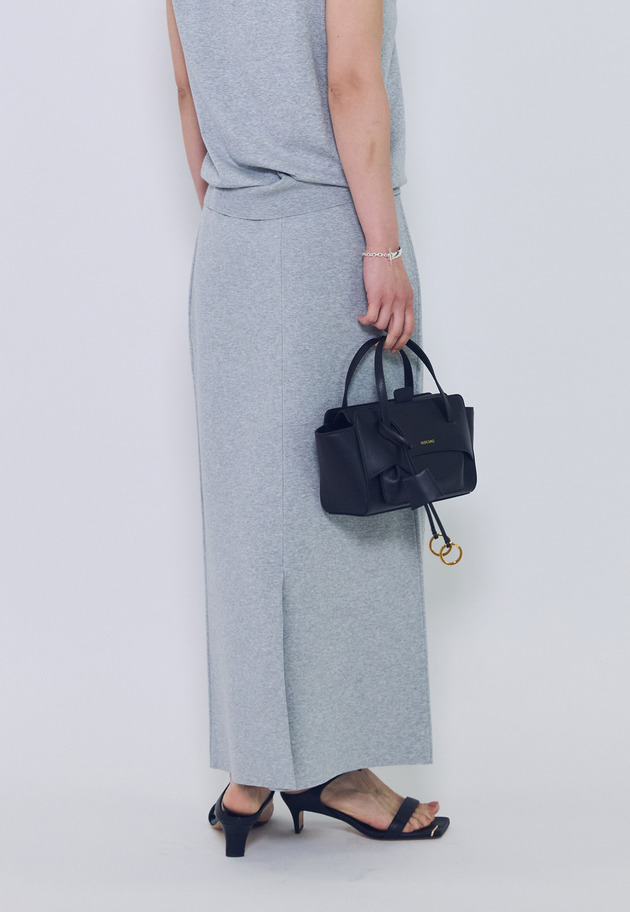 ニットタイトスカート 詳細画像 Light gray 1