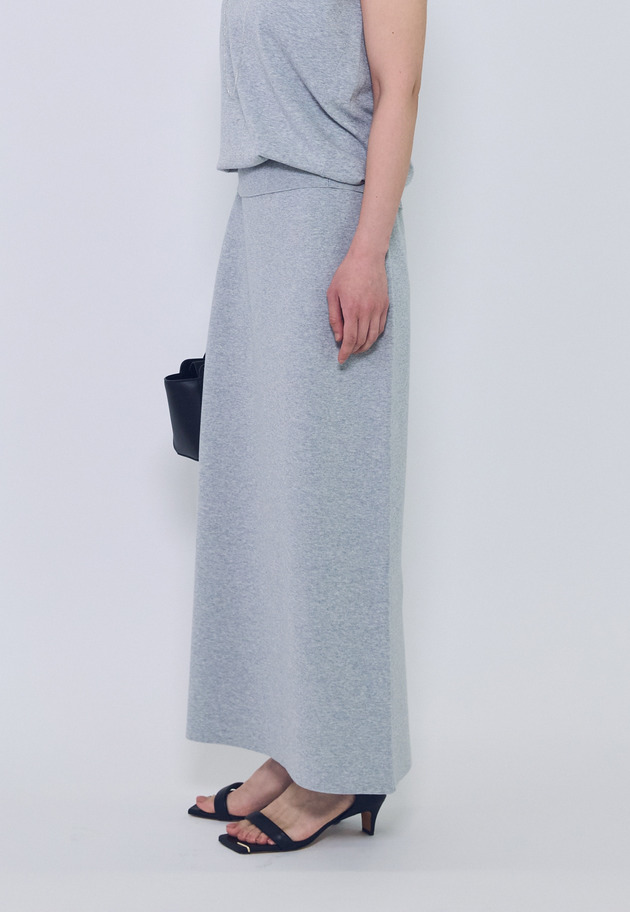 ニットタイトスカート 詳細画像 Light gray 3