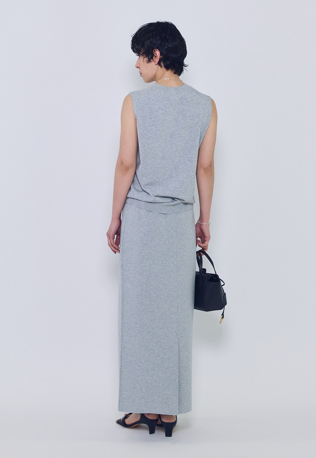 ニットタイトスカート 詳細画像 Light gray 5