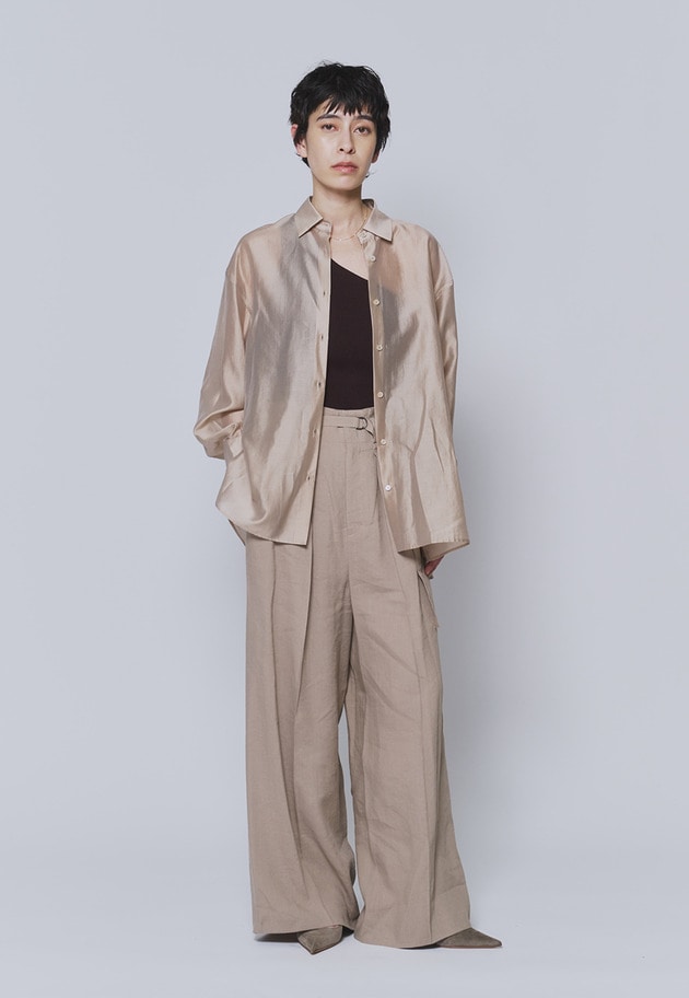 ワンショルダーニット 詳細画像 Brown 3