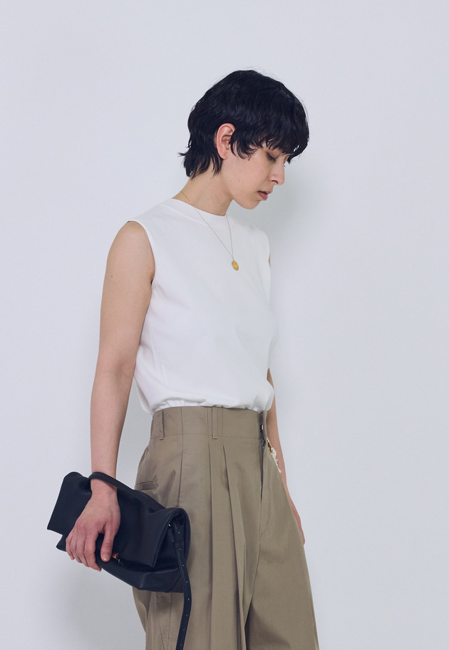 ボクシーニットタンクトップ 詳細画像 Offwhite 1