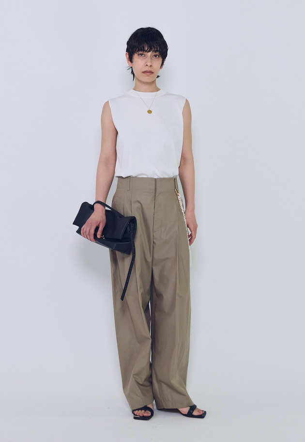 ボクシーニットタンクトップ 詳細画像 Offwhite 2