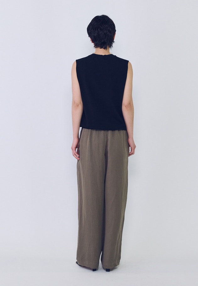 ボクシーニットタンクトップ 詳細画像 Black 4