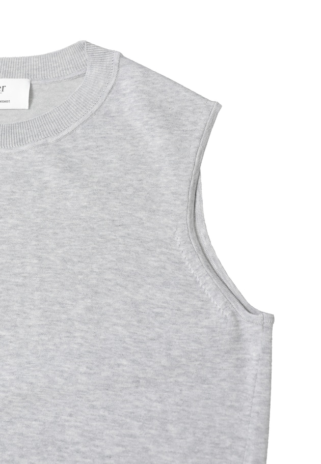 ボクシーニットタンクトップ 詳細画像 Light gray 14
