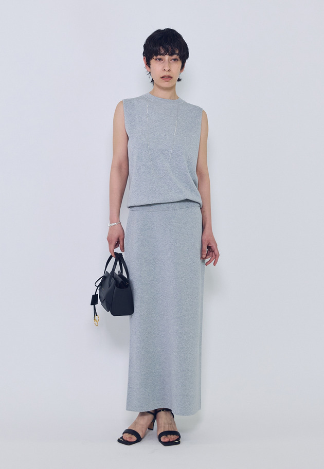 ボクシーニットタンクトップ 詳細画像 Light gray 3