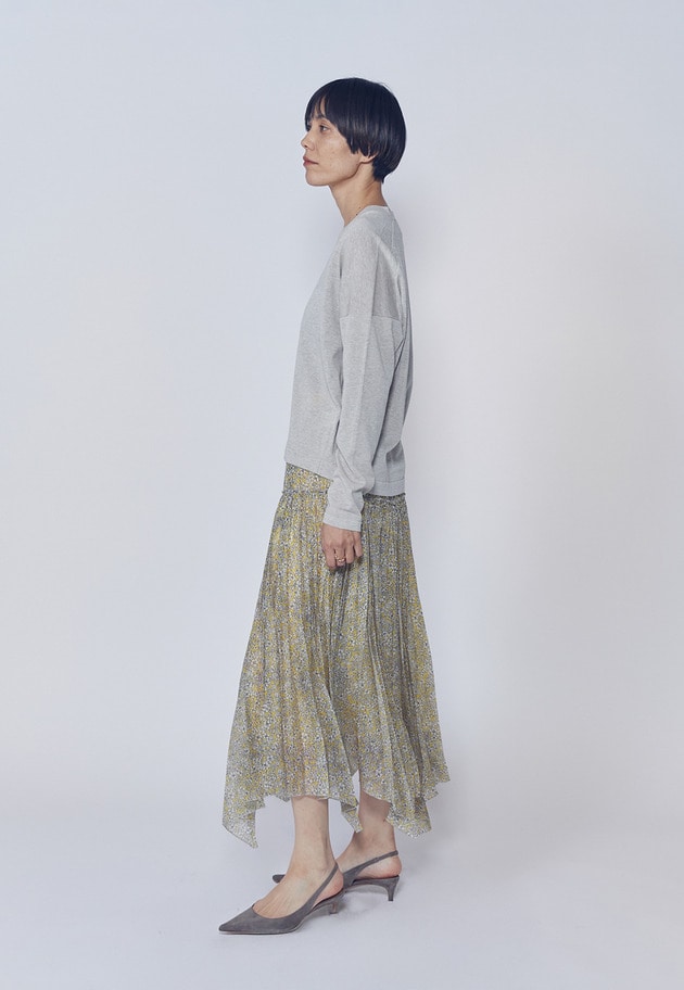 クリーンVネックニットプルオーバー 詳細画像 Beige 8