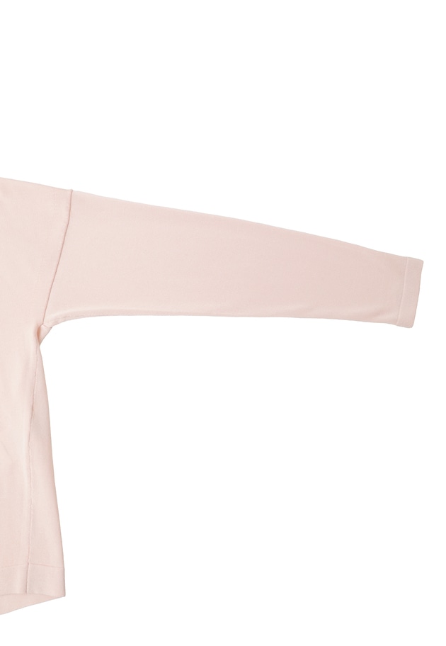 クリーンVネックニットプルオーバー 詳細画像 Pink 14