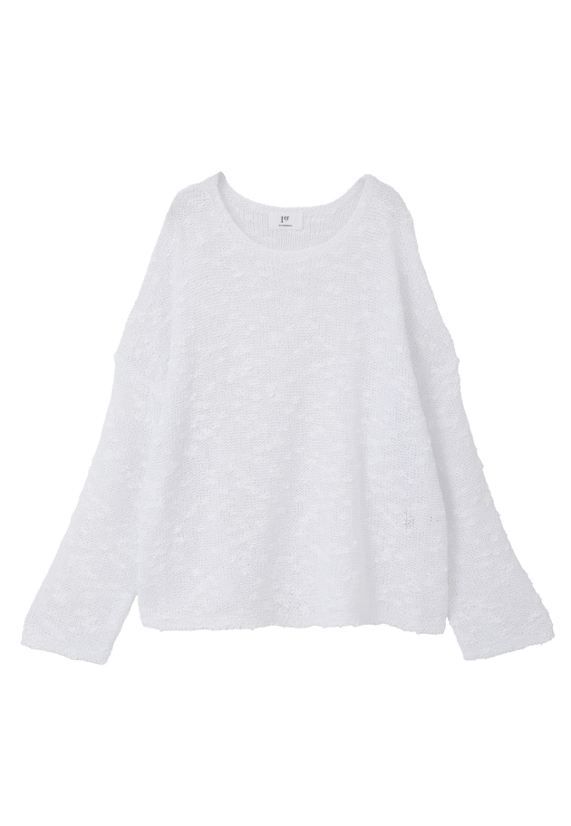 エアリースラブヤーンニット 詳細画像 Offwhite 11