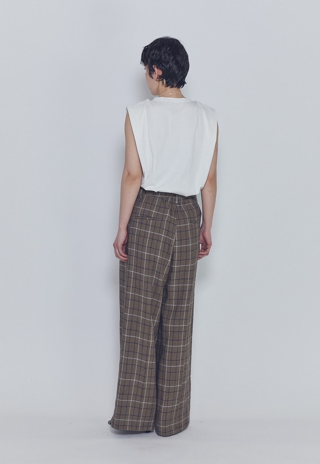 【予約】ショルダータックノースリーブTシャツ 詳細画像 Offwhite 5