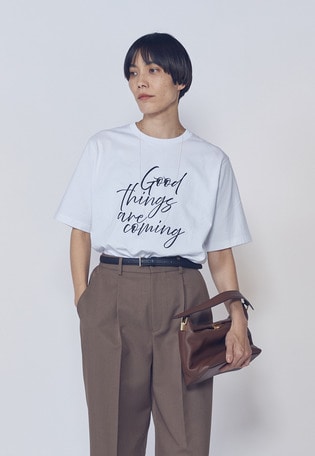 【予約】USコットンロゴプリントＴシャツ