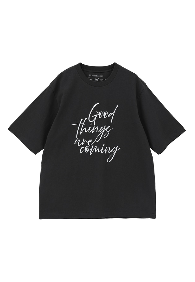 USコットンロゴプリントＴシャツ 詳細画像 Black 11