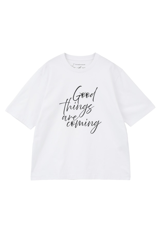 USコットンロゴプリントＴシャツ 詳細画像 White 11