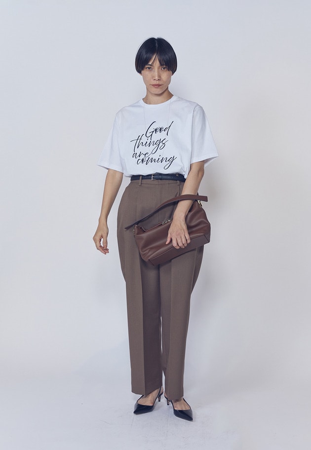 【予約】USコットンロゴプリントＴシャツ 詳細画像 White 2