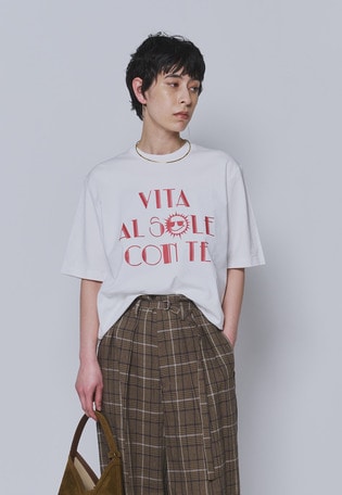 ロゴプリントＴシャツ