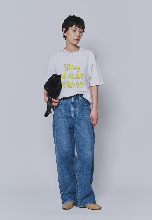 【予約】ロゴプリントＴシャツ 詳細画像 Lime 3