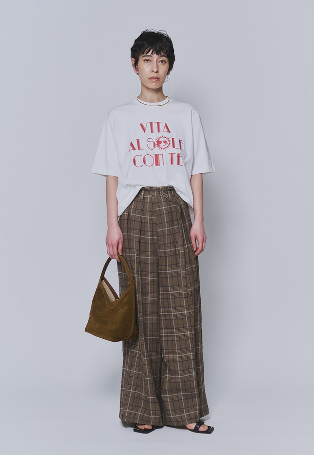 【予約】ロゴプリントＴシャツ 詳細画像 Red 2