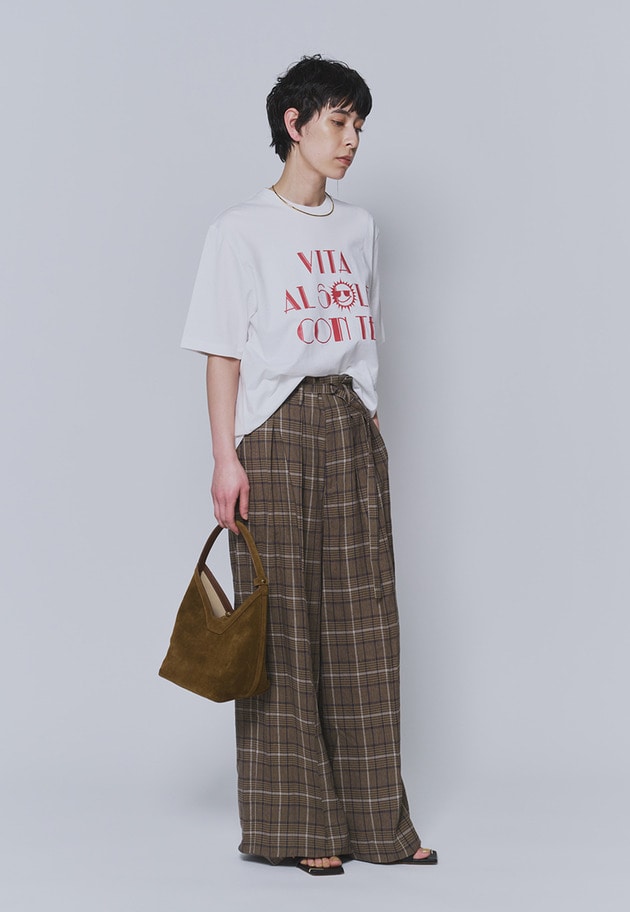 【予約】ロゴプリントＴシャツ 詳細画像 Red 3