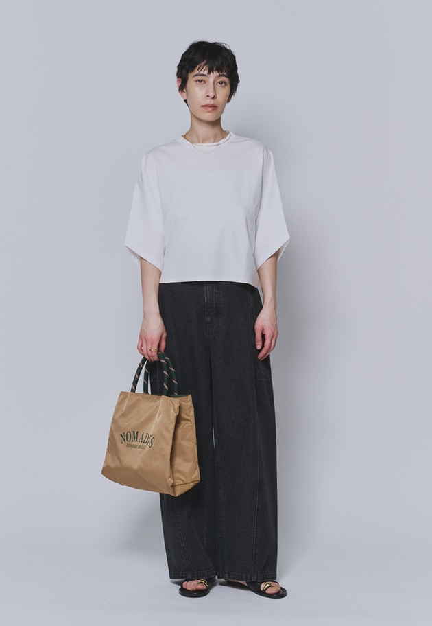 【予約・追加】ハイゲージポンチクロップドＴシャツ 詳細画像 Offwhite 2