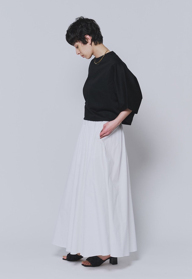 【予約・追加】ハイゲージポンチクロップドＴシャツ 詳細画像 Black 5