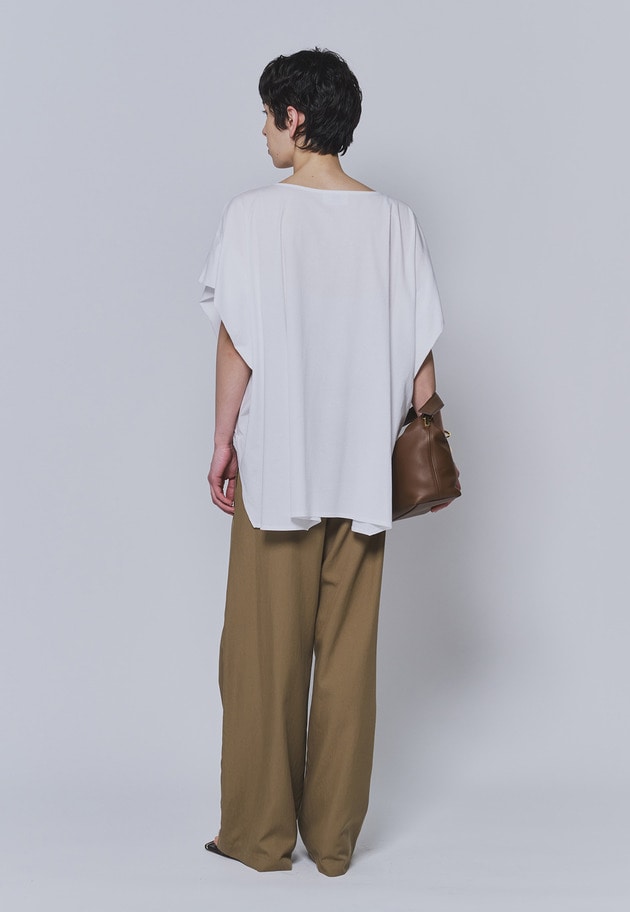 【リピート】プレミアム天竺ニュアンストップス 詳細画像 Offwhite 5