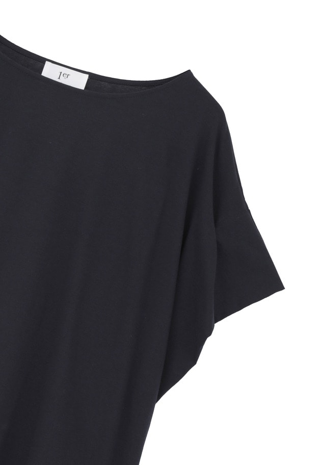 【リピート】プレミアム天竺ニュアンストップス 詳細画像 Navy 4