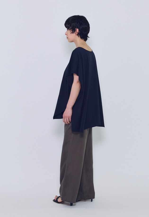 【リピート】プレミアム天竺ニュアンストップス 詳細画像 Navy 7