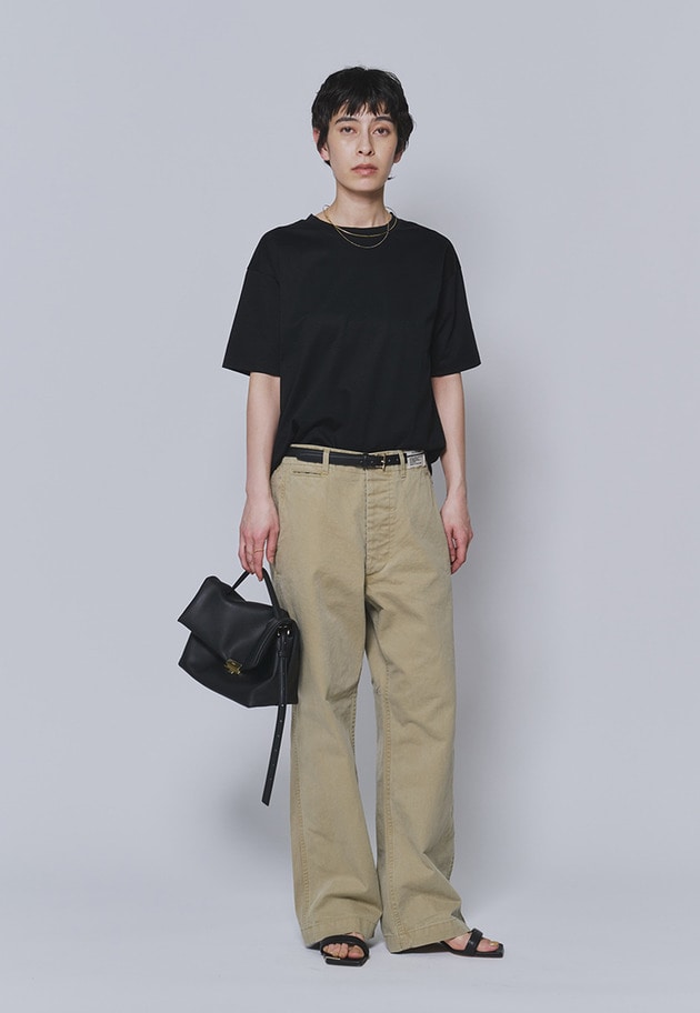 スーピマポンチTシャツ 詳細画像 Black 3