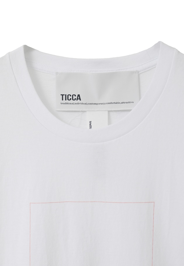 ＜TICCA（ティッカ）＞別注"LA MUSIQUE"Tシャツ 詳細画像 White 13