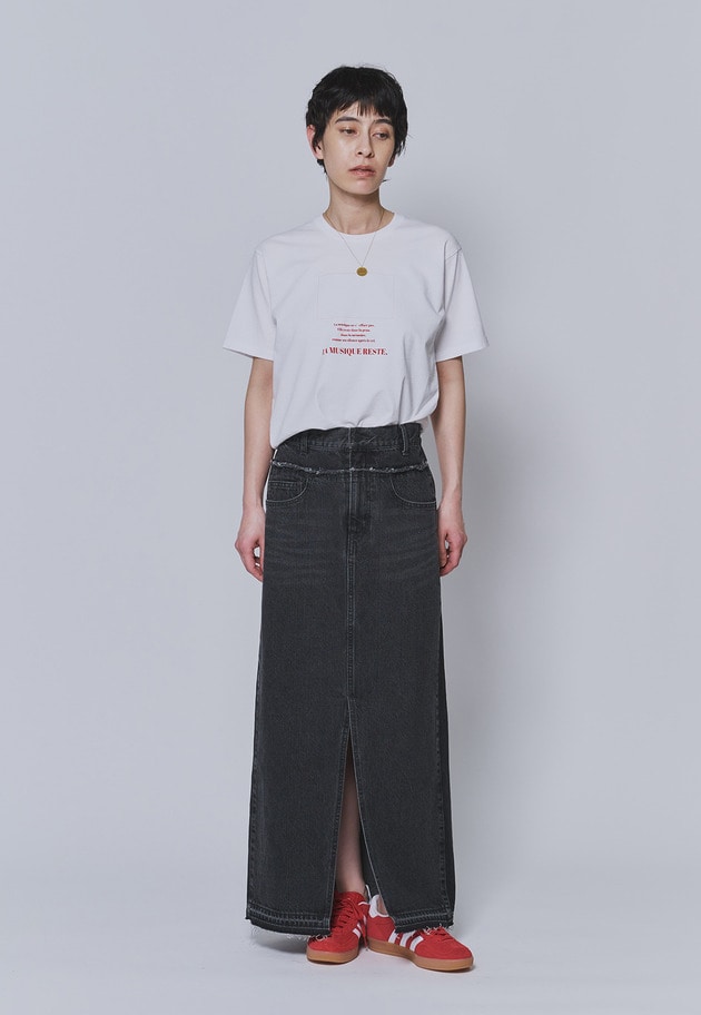 【予約】＜TICCA（ティッカ）＞別注"LA MUSIQUE"Tシャツ 詳細画像 White 2