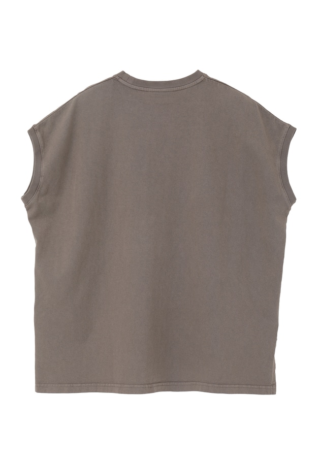 ＜upper hights / アッパーハイツ＞別注ビッグノースリーブTシャツ 詳細画像 Mocha 12
