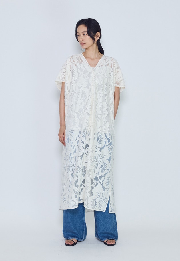 フラワーレースワンピース 詳細画像 Offwhite 4