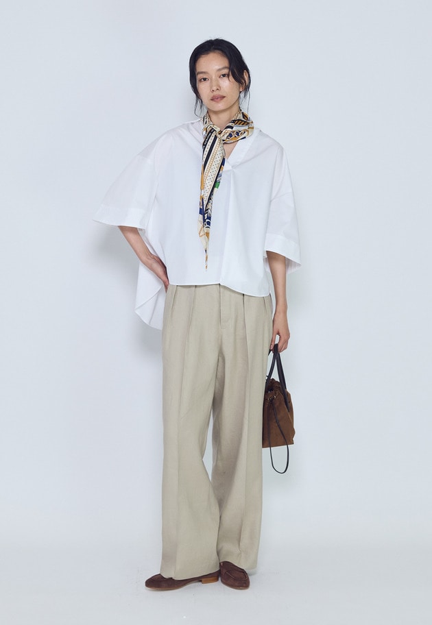 タイプライタースキッパーハーフスリーブシャツ 詳細画像 Offwhite 4
